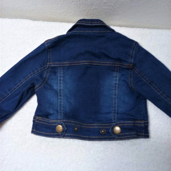 Pippa & Julie Girls Star Rhinestone Jean Jckt 18M - Picture 7 of 8